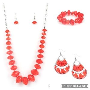 Red crystal Set